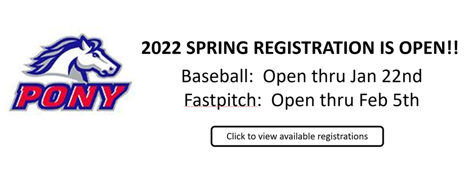 Spring Registration is now OPEN