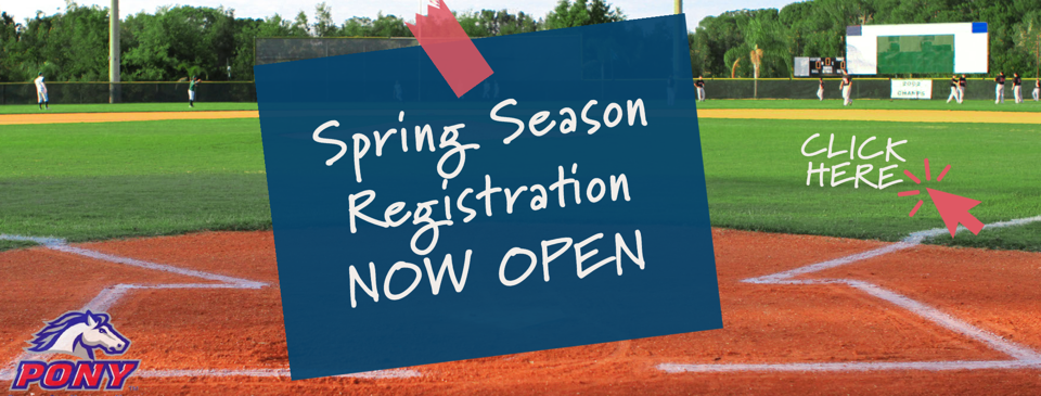 Spring Registration NOW OPEN